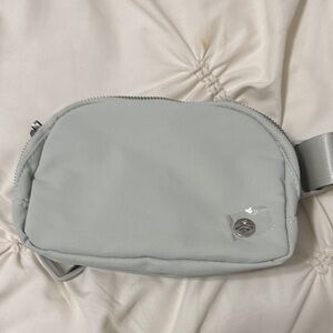 Gray Crossbody Bag